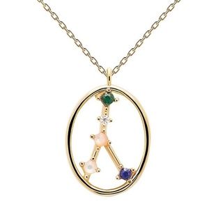 PDPAOLA Cancer Zodiac Pendant Necklace